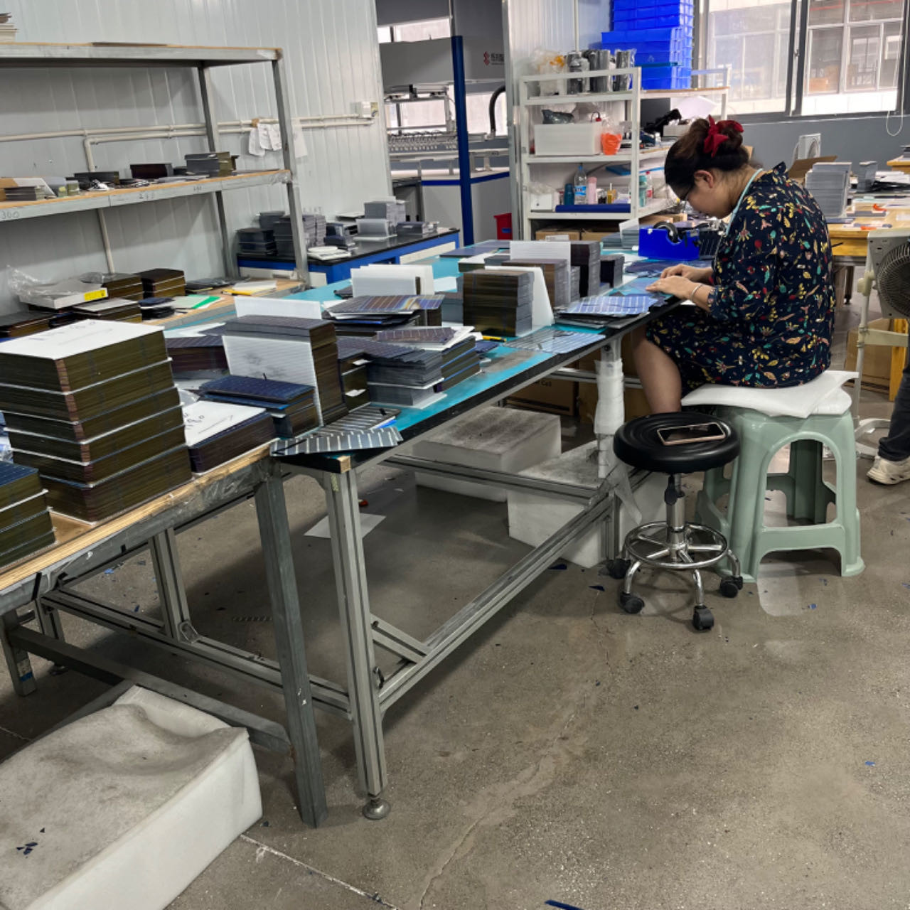 Ningbo Linksun Energy Science &amp; Technology Co., LTD fabrika üretim hattı