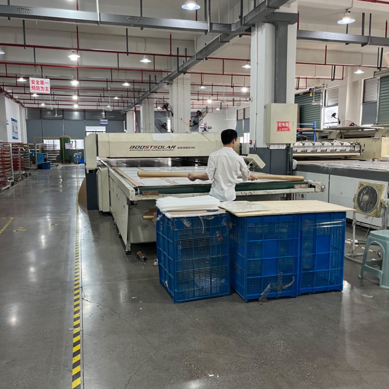 Ningbo Linksun Energy Science &amp; Technology Co., LTD fabrika üretim hattı