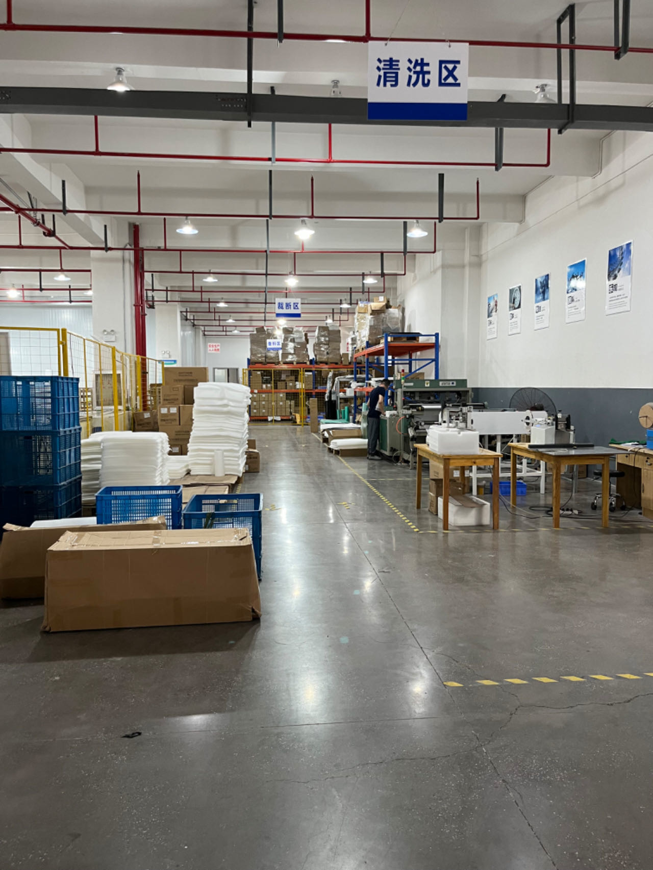 Ningbo Linksun Energy Science &amp; Technology Co., LTD fabrika üretim hattı