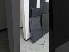 Su geçirmez ve toz geçirmez performans için 150W ETFE Yüzey Yarı Esnek Güneş Paneli