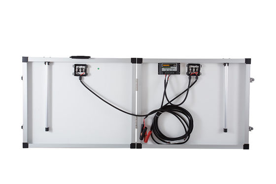 100W IP65 12v 7.64A Katlanabilir Güneş Paneli Kamp için Mono Güneş Paneli