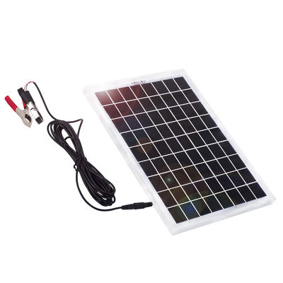 10w Küçük Taşınabilir Güneş Panelleri 340 X 240 X 17mm 10 Watt Monocrystalline Güneş Paneli