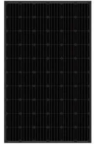 250w - 290w Tüm Siyah Güneş Panelleri Monokristal Güneş Panelleri