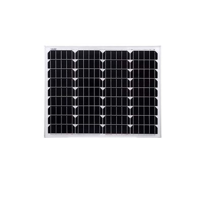 50w Hafif Küçük Taşınabilir Güneş Panelleri 50watt Şebekeden Dışarı Güneş Panelli