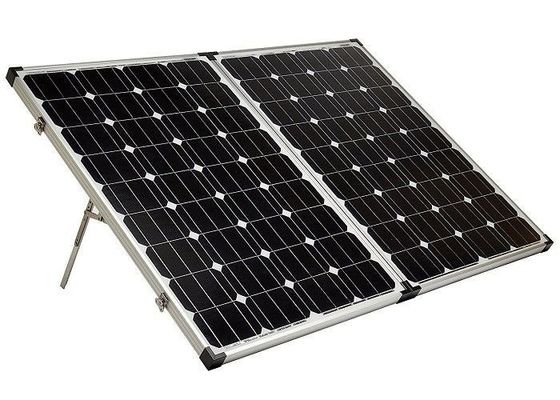 160w 17.46V Katlanabilir Güneş Paneli Kamp Yüksek Güçlü Güneş Panelleri CE RV için