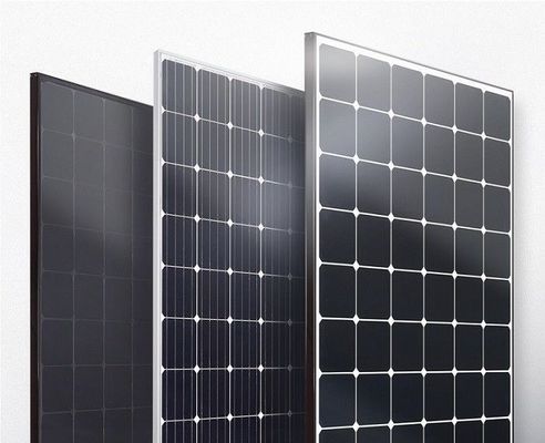 595W Linksun M12/120H Monokristal Güneş Panelleri 25 Yıllık Garantiyle