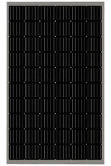 320w Siyah Güneş PV Panelleri Anodize Alüminyum Alaşım Çerçeve Poly Güneş Panelli