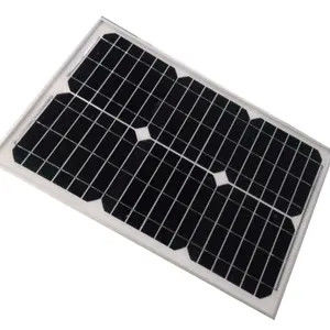 Monocrystalline 30w Güneş Paneli 12v pil şarjı için ikili güneş panelleri