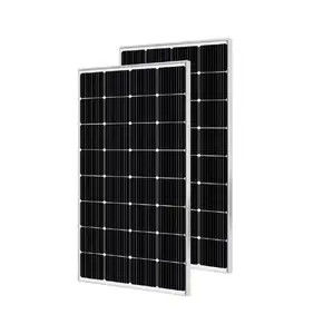 100w Küçük Taşınabilir Güneş Panelleri 18.2V Monokristal Güneş Hücreleri