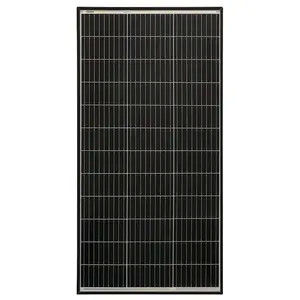 160 Watt 11kg Küçük Taşınabilir Güneş Panelleri 12v Pil Şarjı İçin Monokristalin