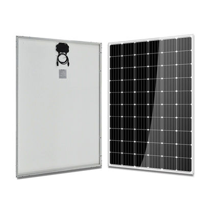 250W Güneş Paneli 72 Hücre TPT Arka Sayfa Su geçirmez İşlem