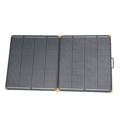 160W CE sertifikalı açık hava aktiviteleri ve seyahat için ışık katlanabilir güneş paneli